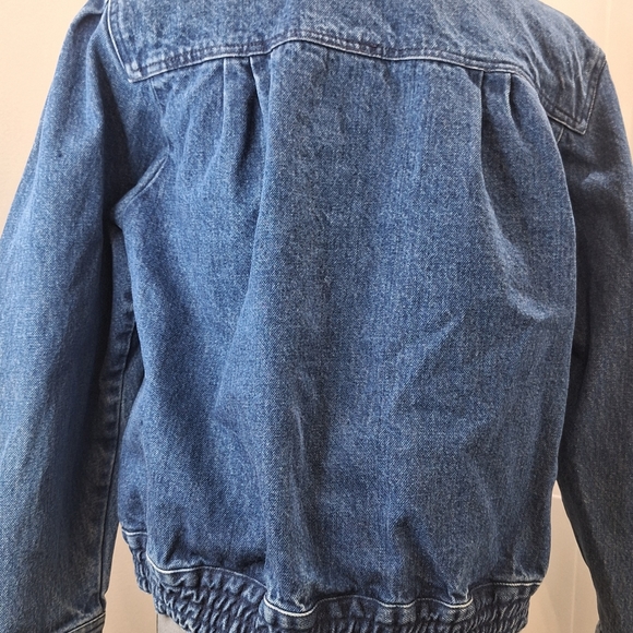 Jean Jacket Snap Front Size L - Picture 4 of 6